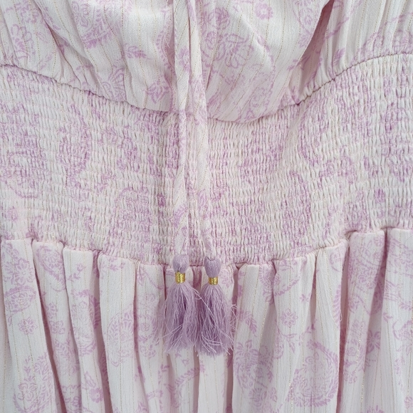 House of Harlow 1960 Liliac Paisley Mini Dress - Picture 4 of 9